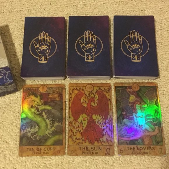 Spencer's | Games | Spencers Tarot 78card Deck Prism Edition Halloween Reading Future Vision Fun ...